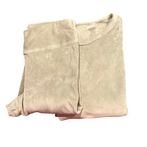 Wander by Hottotties velour pajama set medium soft sleepwear loungewear - Picture 1 of 5